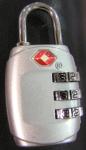 3 Digital TSA Luggage PadLock