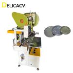Automatic Strip Feeding Tin Box Making Machine For 125mm Bottom Can Lids