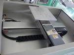 Professional 50W Metal Laser Marking Machine , Crossing Moving Working Table