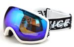 High Tech Mirrored Ski Goggles , Frameless Ski Goggles Low Light Transmission