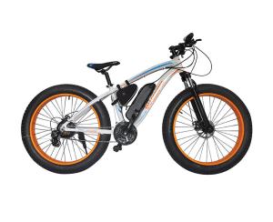 China 48v Electric Mountain Bike , Front Disc Brake Electric Powered Bicycle Brushless Motor factory