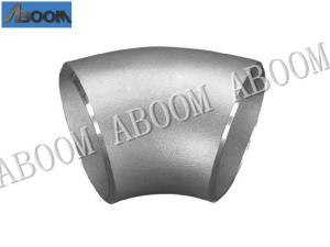 China F53 / S32750 Super Duplex Fittings 45 Degree Long Radius Elbow Pren 40.0 factory