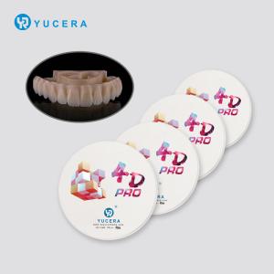 OEM Yucera Dental Zirconia Blocks B1/C2 4D Pro Multilayer Structure CAD/CAM