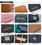 Custom LOGO Men's Front Pocket Wallet made of Full Grain Leather with RFID