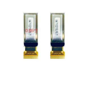 China 0.86 Inch PMOLED Module Display, 96x32 Resolution , 28 Pins I2C Interface, Driving IC SSD1316Z2 factory