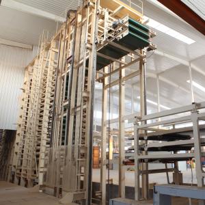 China 4/6 Feet MDF Production Line Multi-Opening Flat Plate Hot Press factory