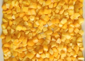 China Sweet nutritious Canned Diced Peaches In Syrup factory