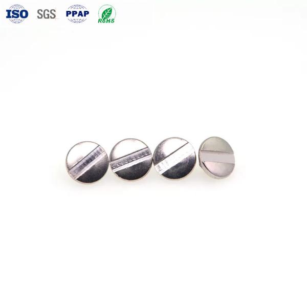 M1.4 X 2 Decorative Screw Stainless Steel Thin Slotted Round Head Screws