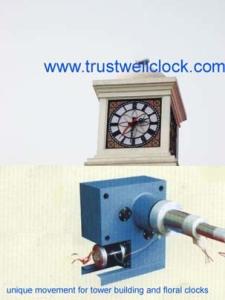China town clocks, mechanism movement for town big wall clocks,-GOOD CLOCK YANTAI)TRUST-WELL CO LTD.public city large clocks factory