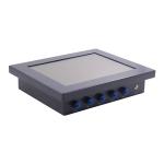 2RS232 Waterproof Panel Pc , SS Industrial Touch Screen Pc