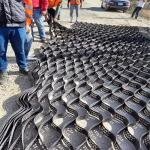 Plastic Stabilization HDPE Geocell Driveway Geocell Anti Deforming