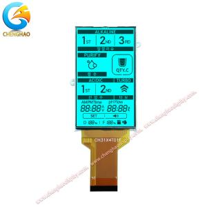 China ISO9001 Certified Monochrome LCD Display 1/4 Duty 1/3 Bias Drive Method factory