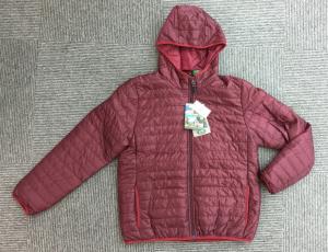 China 120g Polyester Filling Mens Quilted Down Jacket With Hood Middle Thickness factory