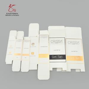 Flat CMYK Printing SGS Custom Skincare Packaging , Cardboard Decorative Boxes