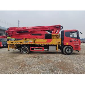 Sany concrete pump truck with excellent condition.