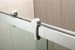 Hinge tempered glass shower doors,unique hinge shower door,tempered shower