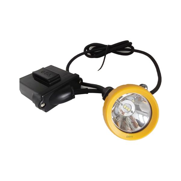 Close-up view of KL5LM KL8LM Mining Headlamp features and construction