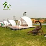 White 3 People Small Geo Dome Tent For Living