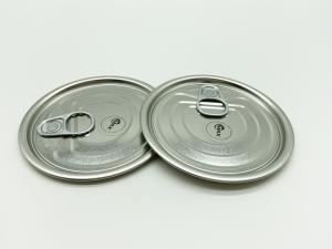 China 307 83mm Tinplate canned food Easy Open End, for fruit vegetables factory