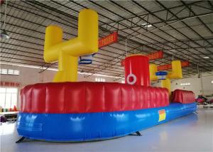 China Multifunctional Kids Outdoor Playsets 12m*6m*3m L*W*H Dimensional Stable factory