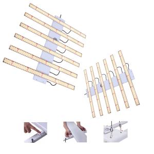China 2.7μMol/J Programmable LED Grow Light Bar For Interior Tent Planting factory