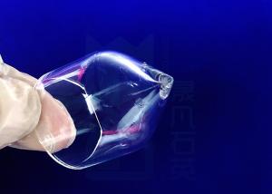 China Tapered Conical Glass Lab Equipment 2.2g/Cm3 Large Diameter Quartz Glass Tube factory