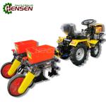 Four wheel diesel tractor that can be equipped with a variety of agricultural