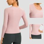 Moisture Wicking Horse Riding Tops Equestrian Base Layer Womens Anti Pilling