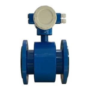 China Remote Electromagnetic Flow Meter With Indicator And Totalizer
