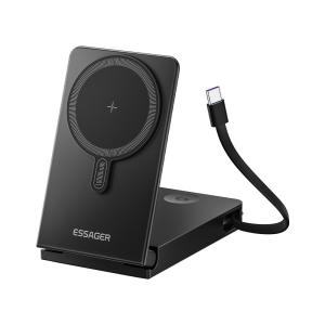 China ESSAGER ES-D019 Wireless Magnetic Power Bank 10000mah Battery Bank factory
