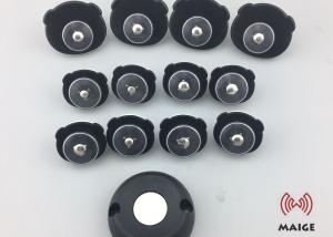 China Plastic Hard Tag Transparent Dome Head Pins Groove Or Smooth Nail Surface factory