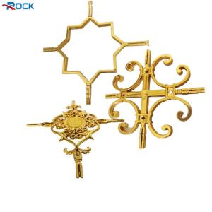 China 2024 New Style Aluminium Hot Sale Multi Shapes Aluminum Georgian Bar Decoration Flower Upvc Window Glass Accessories factory