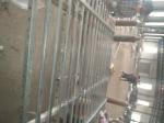 Customized Black Zinc Steel Metal Garrison Fence Panels Maintenance Free