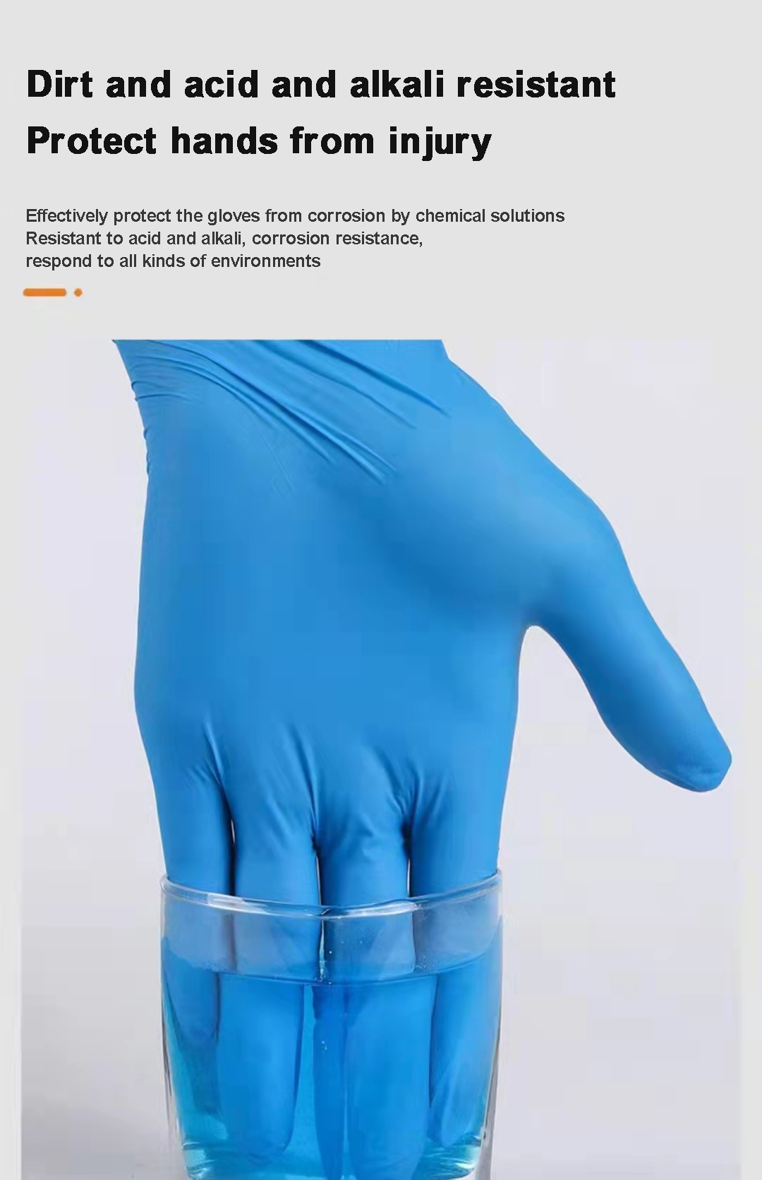Disposable Medical Nitrile Gloves 7 Mil Plastic Powder Free