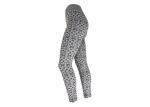 Polyester Spandex Snow Flake Fleece Lined Leggings Womens