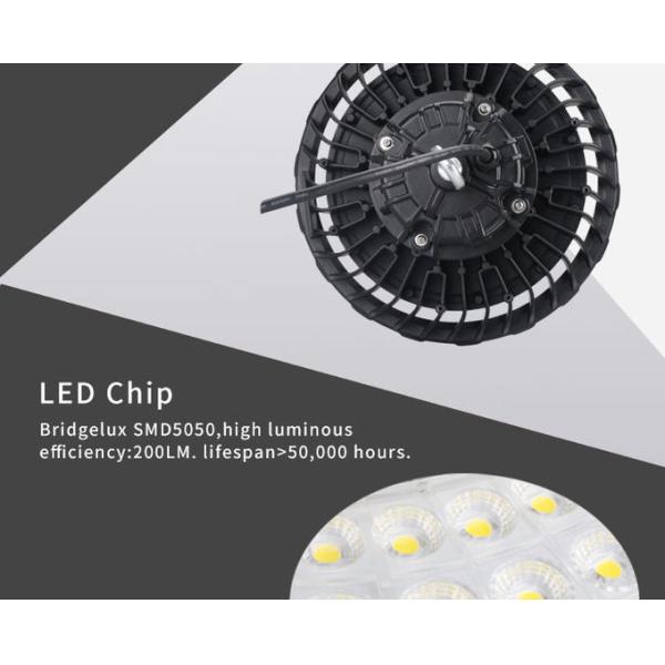 90° Beam Angle High Bay Light Bulbs 100W 200W 155lm/w IP65 IK10 SAA Approved