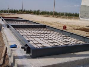 China Alloy Steel Truck Scale Weighbridge , Electronic Lorry Weighbridge factory