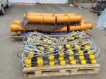55000Kg Max Lifting Capacity Pipe Lowering Cradle Convenient Operation