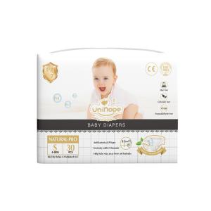 China Direct Sale Hypoallergenic Natural Latex Free Baby Diapers in Lowest for Ghana factory