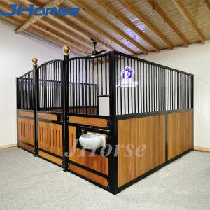 China Indoor Safety Durable Horse Stall Fronts 12 Ft Powder Coated factory