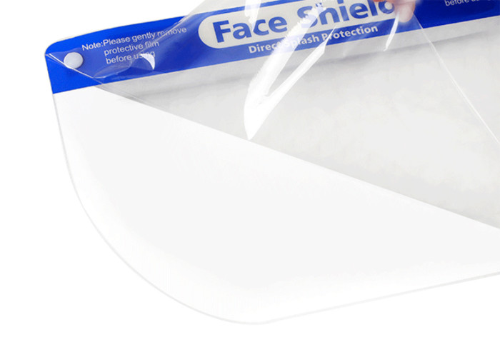 China Public Protective Anti Dust Transparent PET Face Shield factory