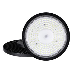 China KCD Highbay Light Industrial Black 100w 150w 200w UFO LED Linear Industrial Led Round High Bay Light factory