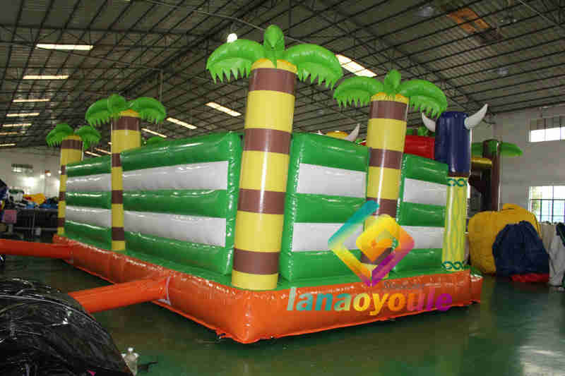 Toddler Playground 7X4.5X2.8m Inflatable Combo Bouncer House