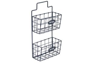 China Powder Coated Metal Wall Basket factory