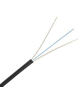 China FTTH 1 Core Fiber Optic Drop Cable 2*3mm Self Supporting Cable factory