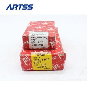 China NISSAN TD23 TD25 Main Con Rod Bearing Increase 0.25 Machinery Engine Parts factory