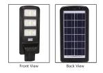 60W ABS COB Solar LED Street Light PIR Control Integrated Garden Street Light