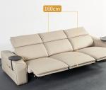 BN Italian Living Room Sofa Furniture Leather Functional Sofa Combination