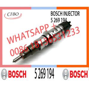 common rail injector 0445120267 5269194 injector for Cummins Ford diesel