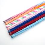 13mm Three Strand Cotton Rope Twisted Mixed Color Dog Leash Climbing Rope